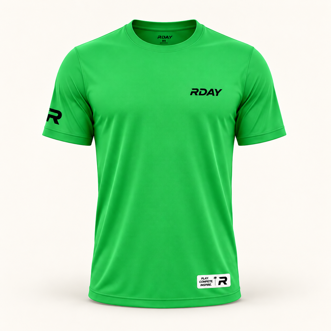 Camiseta RDAY Verde, vista frontal